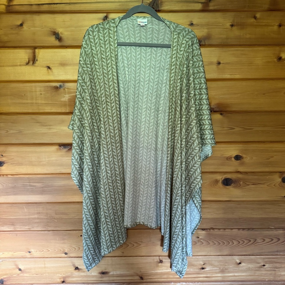 Lularoe Carly Poncho Kimono with Belt | size S/M